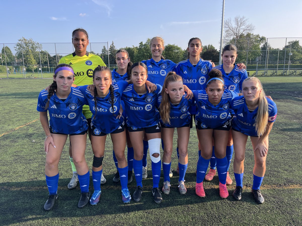 academiecfm's tweet photo. Le Programme féminin de l'Académie du CF Montréal qualifié pour le carré d'as @Ligue1QC 2024 >>> https://t.co/lBiG1mtTOp
@cfmontreal Academy Women's Program qualified for 2024 Ligue1 Québec Final Four >>> https://t.co/pirwBlUEHL
#CFMTL #L1QCF https://t.co/skhTJ5uIZA