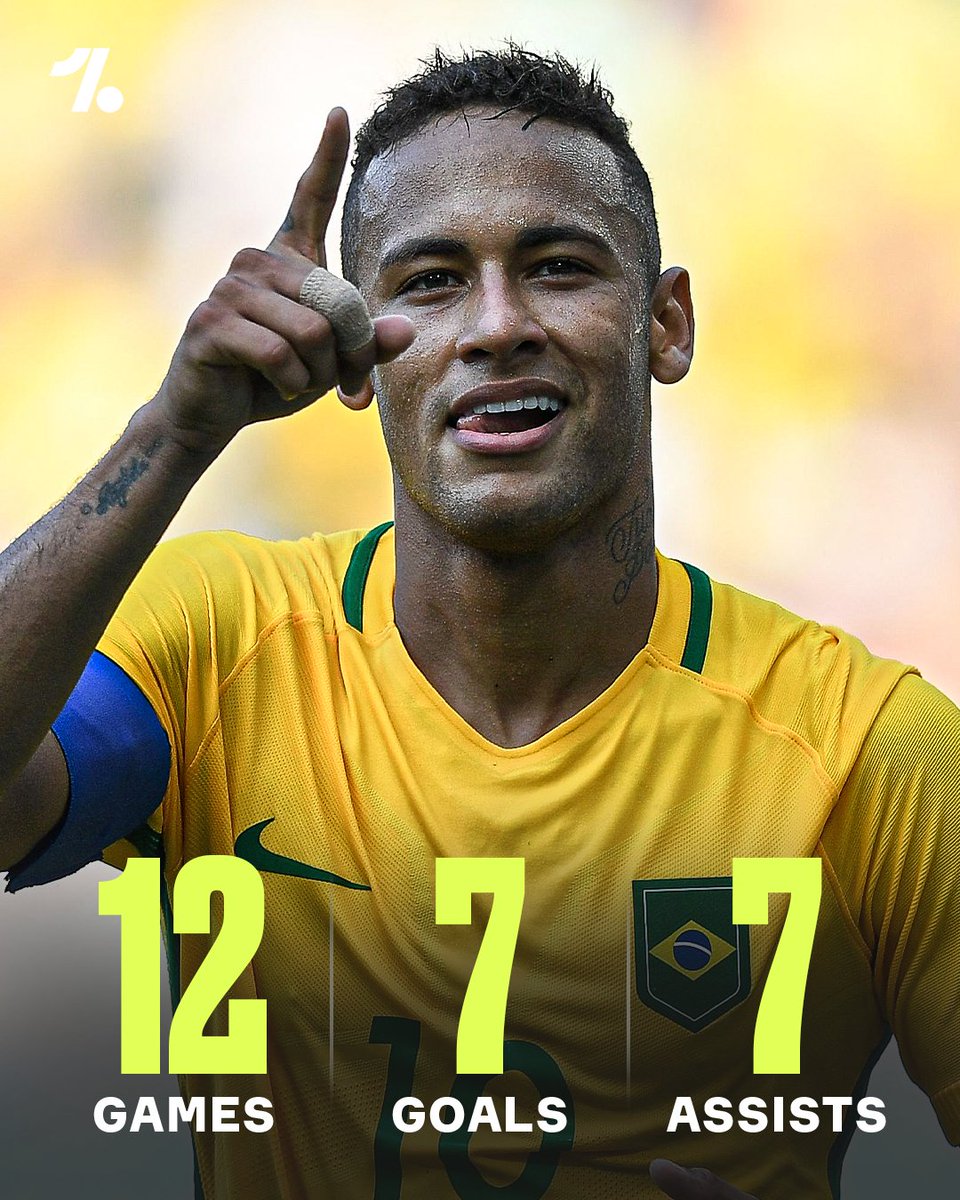 OneFootball's tweet photo. The streets will never forget Olympics Neymar Jr. 🤩🇧🇷 https://t.co/sU4DadMyvC
