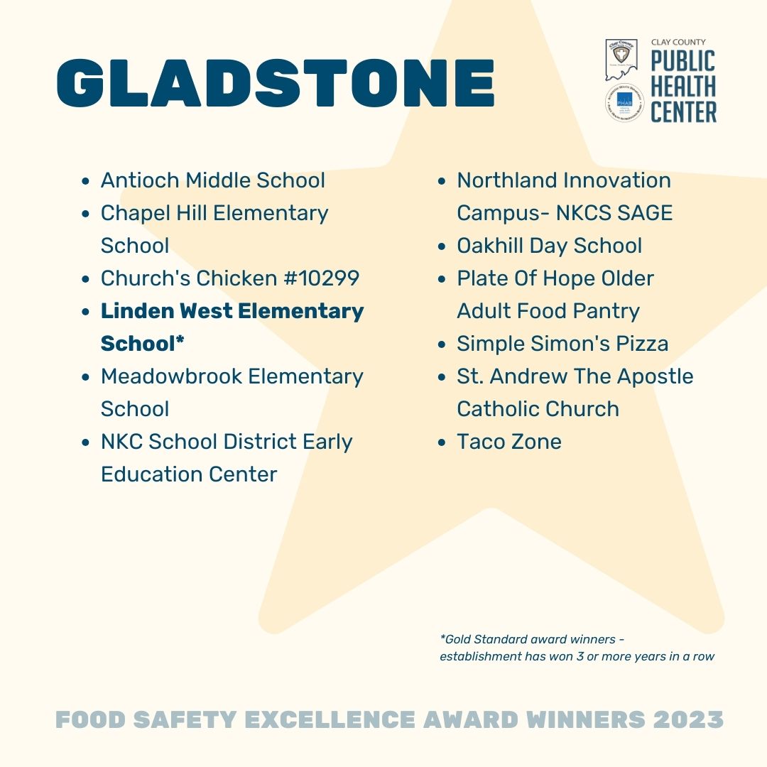 nkcfood's tweet photo. Congrats to our wonderful foodservice staff for keeping our kitchens safe! Thank you for doing such an outstanding job! ⭐️ Read more about the award here https://t.co/WC78XRoCJF @NKCSchools https://t.co/44uKvfEyYw