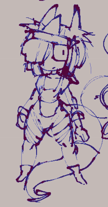 BitWily's tweet photo. early doodles of kai https://t.co/DT0DL2VTdt