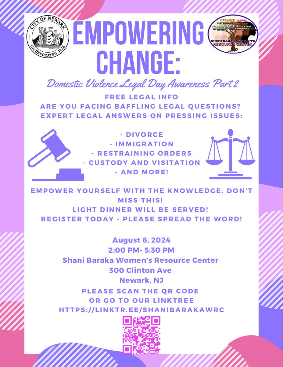 Shani Baraka hosting Empowering Change  #OVPTR #BCPC #publicsafety #newarkforward #OVP_TR #cityofnewark