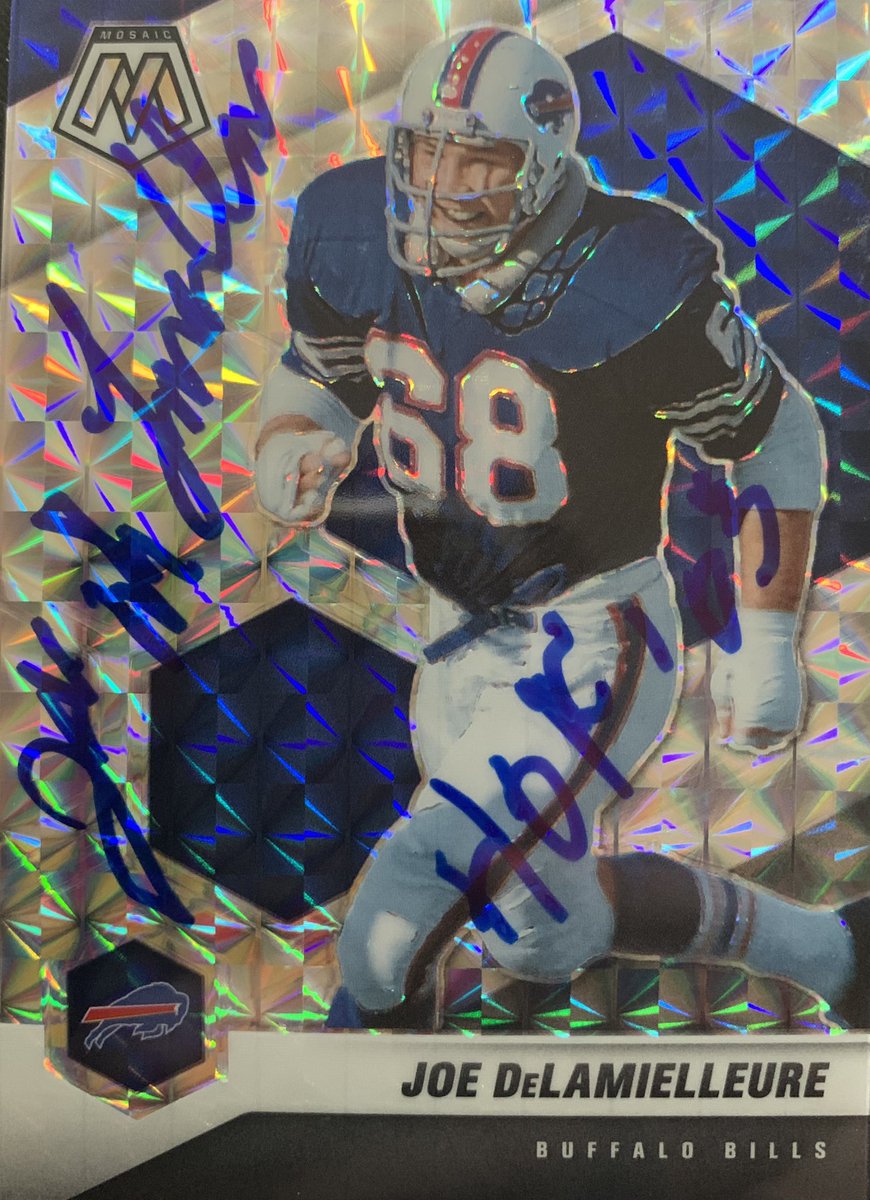 StarrsCards's tweet image. My 688th TTM auto!  @BuffaloBills legend Joe DeLamielleure signed my card in 11 days. Thanks a bunch! @cnterfield11 @PokeyTheBrave @PaulBonerko @IbreakCards @OhNoonan @budgetcollect #TTMAutographs #TTMSuccess