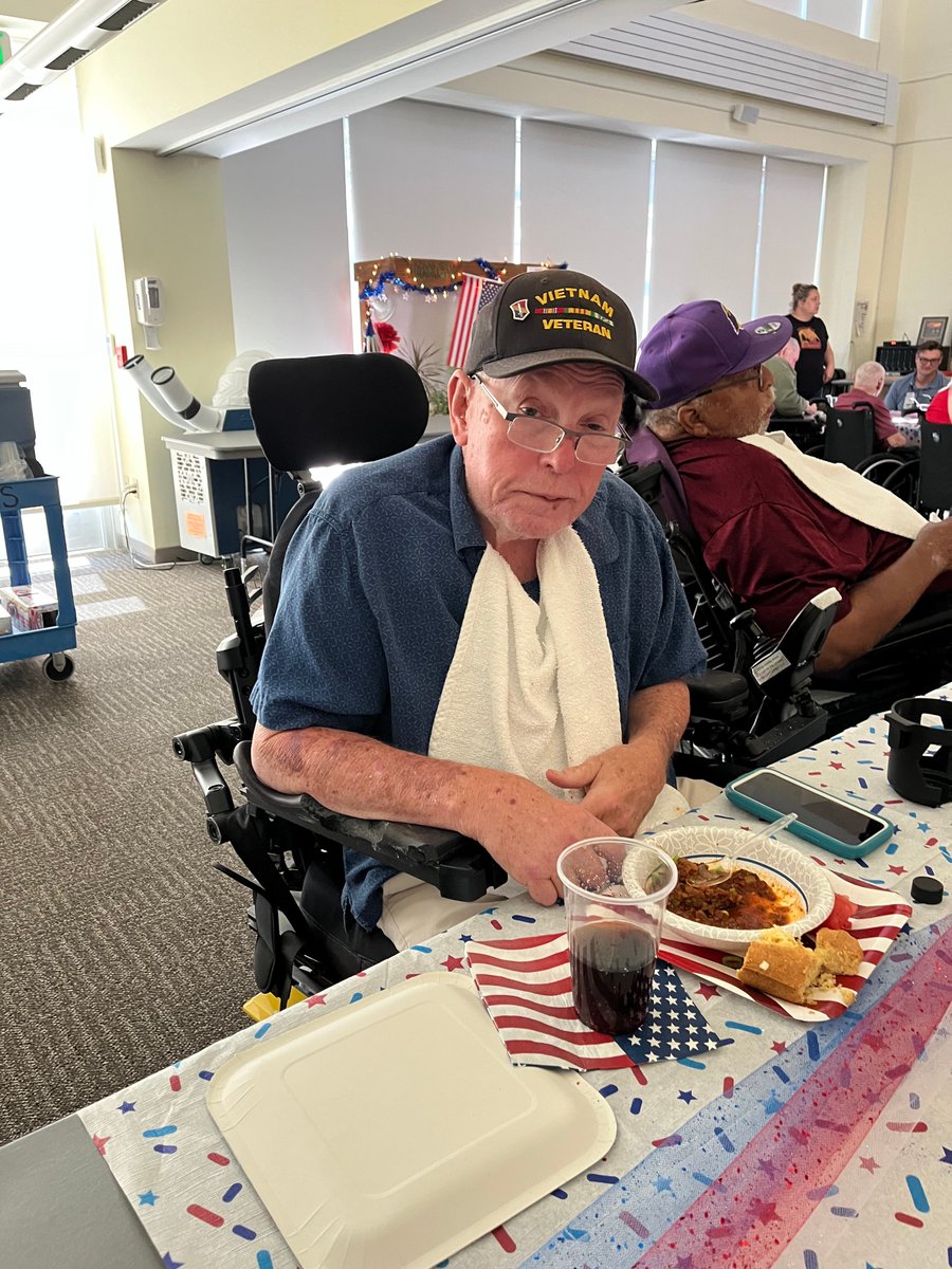 Our Veterans at the Washington Veterans Home in Port Orchard were treated to a delicious lunch of Texas Chili, cornbread, and Watermelon courtesy of the amazing volunteers from Bremerton Elks BPOE 1181.