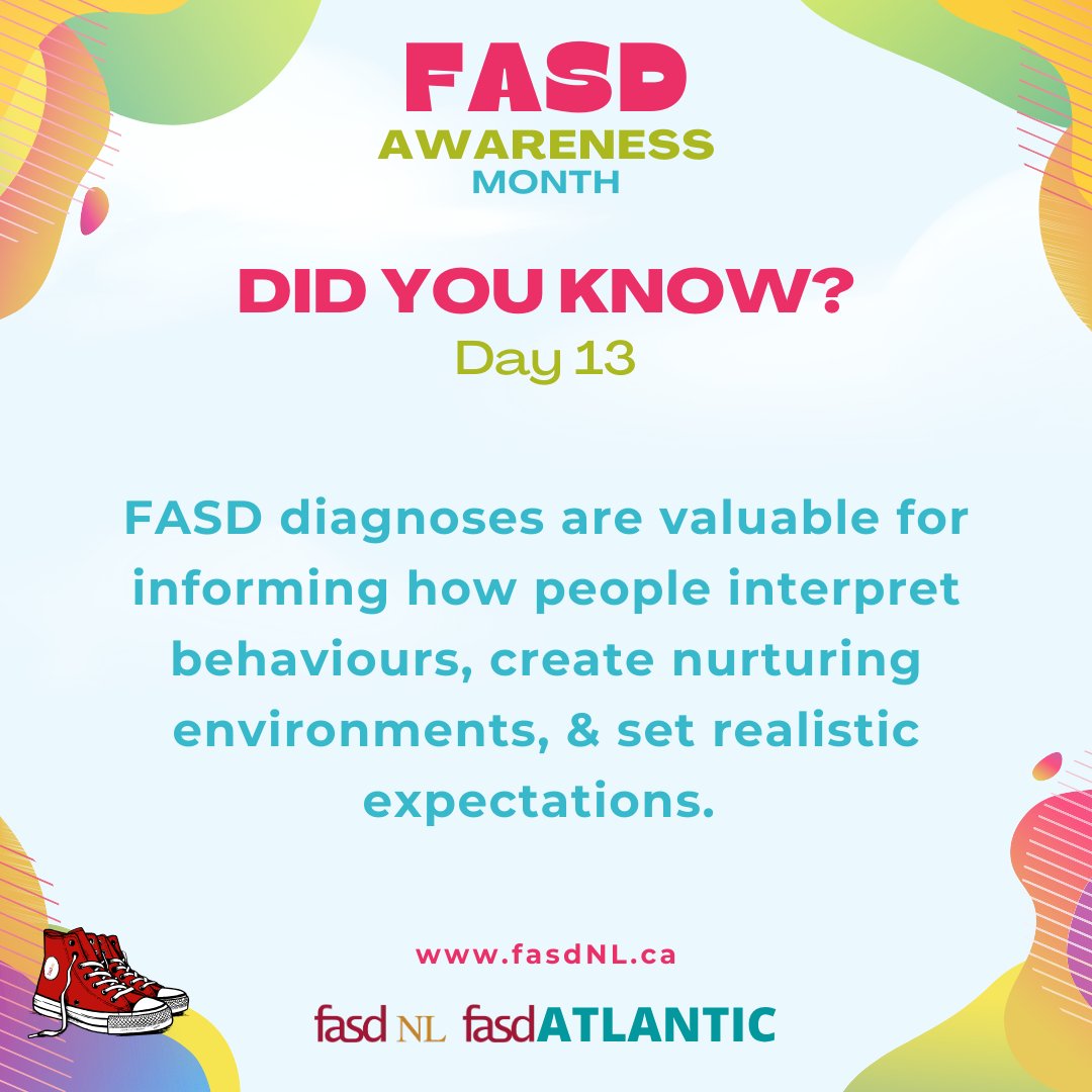 #DidYouKnow: Day 13!

FASD diagnoses are valuable for informing how people interpret behaviours, create nurturing environments and set realistic expectations.

#FASDawareness 🧠