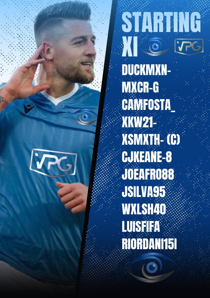 Exito Es (@exitovpg) on Twitter photo Here is how we line-up for tonight's <a href="/OfficialVPG/">Virtual Pro Gaming</a>
🏴I ENGLISH LEAGUE:
🆚I Oxford United eSports
⏰I 8:00PM
🇪🇺 I EUROPE LEAGUE:
🆚I BGSUK
⏰I 8:45PM
🆚I OLDBHOYS FC
⏰I 9:45PM
Good luck to our opponents! Here is how we line-up for tonight's <a href="/OfficialVPG/">Virtual Pro Gaming</a>
🏴I ENGLISH LEAGUE:
🆚I Oxford United eSports
⏰I 8:00PM
🇪🇺 I EUROPE LEAGUE:
🆚I BGSUK
⏰I 8:45PM
🆚I OLDBHOYS FC
⏰I 9:45PM
Good luck to our opponents!