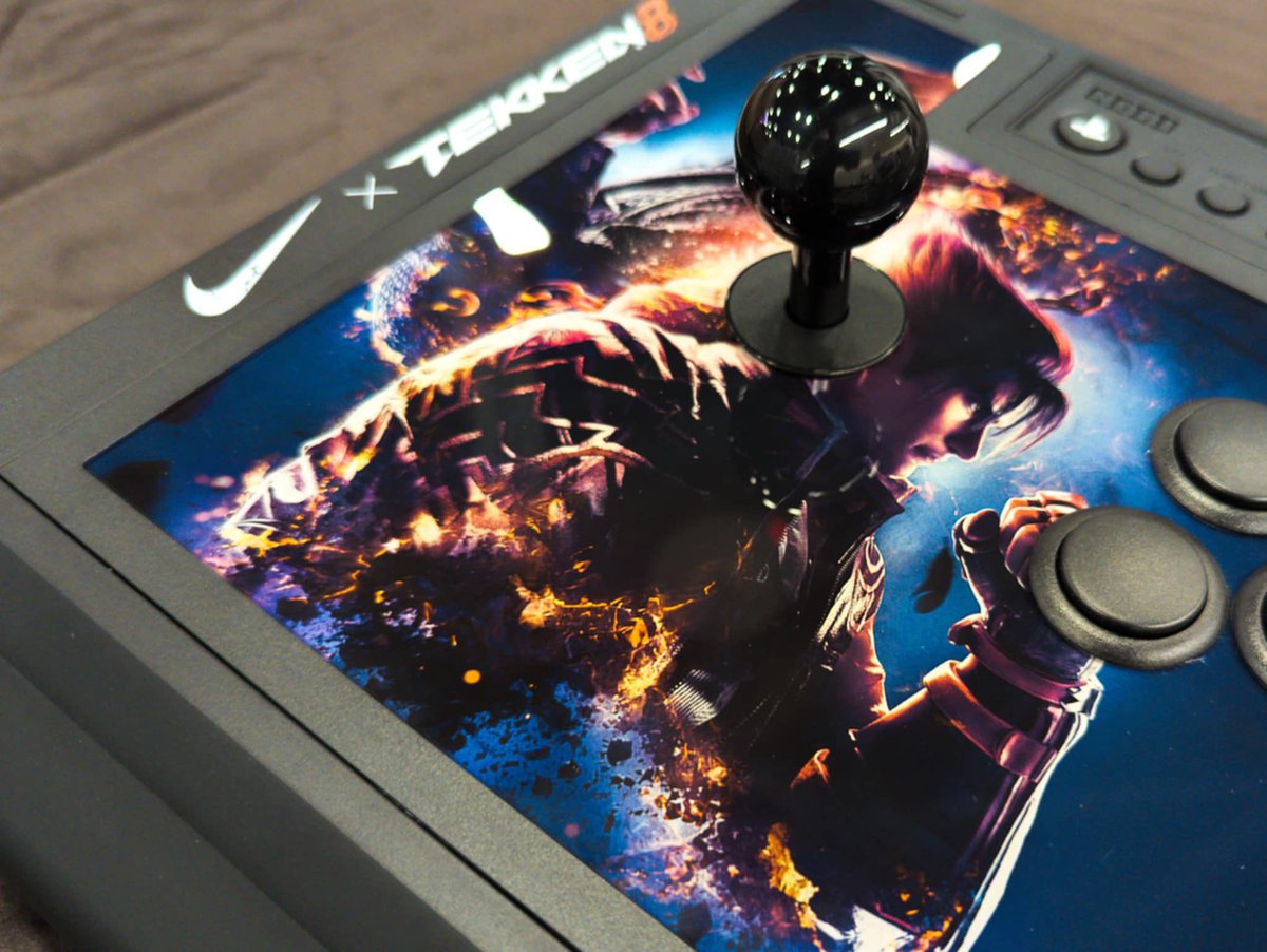 Nike x TEKKEN 8 Fighting Stick Alpha by HORI + ArcadeShock
