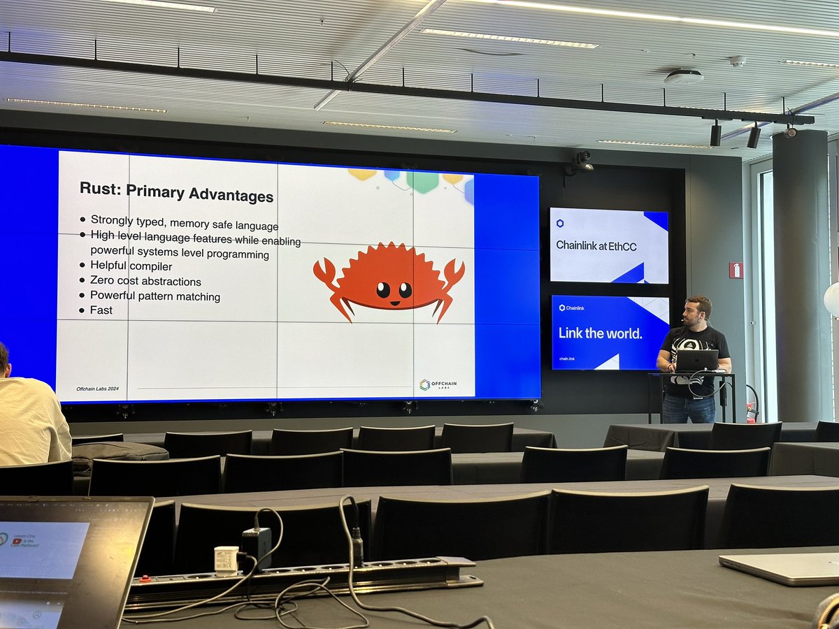 Space4Build's tweet image. @ChrisCo512 cerró la sesión con broche de oro 🌟explicando cómo construir un juego de trivia On-chain usando #ChainlinkFunctions $ @arbitrum Styluss 🤩🔷🚀
Que jornada tan espectacular 🇧🇪