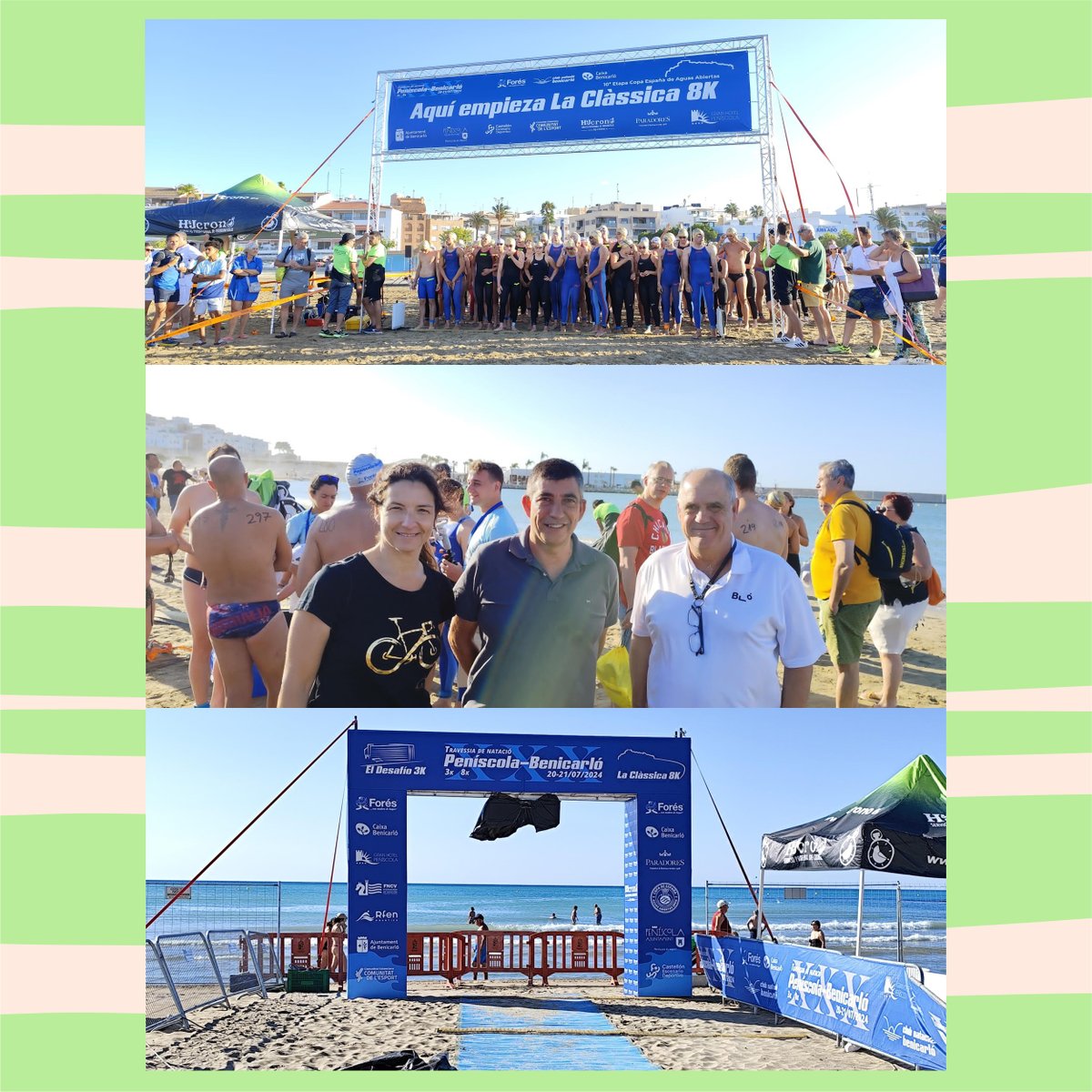 BenicarloCaixa's tweet photo. Felicitats al @CN_Benicarlo per l’esforç posat en l’organització de les dos proves esportives del cap de setmana i de les quals hem estat copatrocinadors. Tot i haver de suspendre la travessia #Peníscola-#Benicarló per la climatologia, feina més que ben feta!
📸@Diaridelmaestrat https://t.co/xvyXVwbv8O