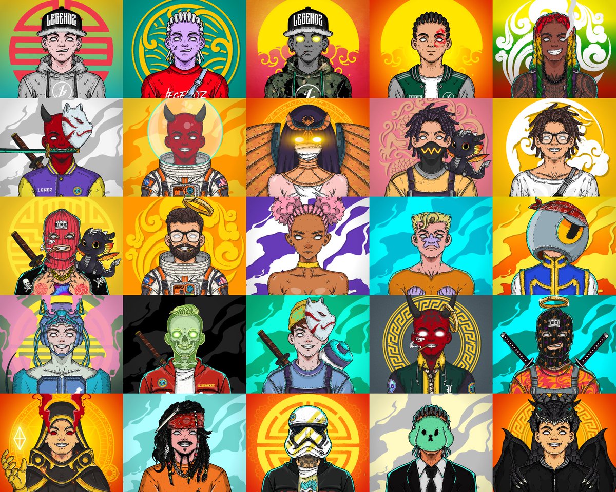 GM $NEAR Checkout LGNDZ by bonehedz.near on <a href="/ParasHQ/">Paras 🟩🟧</a> &amp; find your LGNDZ counterpart.
for customized LGNDZ just DM me..

paras.id/collection/lgn…