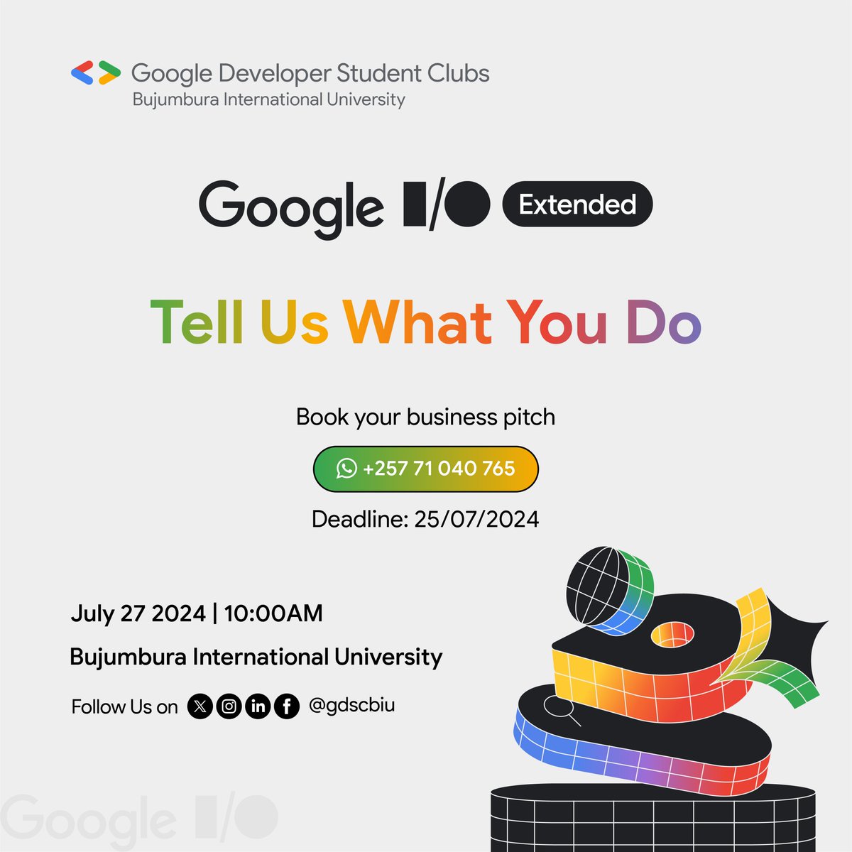 GDG on Campus - BIU tweet media