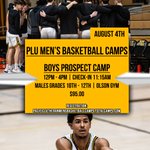 Photo by PLU Men's Basketball (@PLU_Mbball)