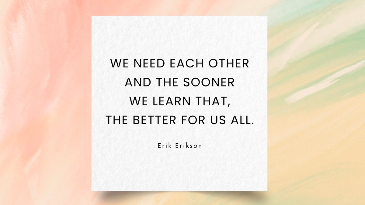 #ErikErikson #learn #better #better #hope #hopeincstories #mentalhealth #wellness #quotes #support #recovery #recoverytalk

hopeinc.com/better-for-us-…