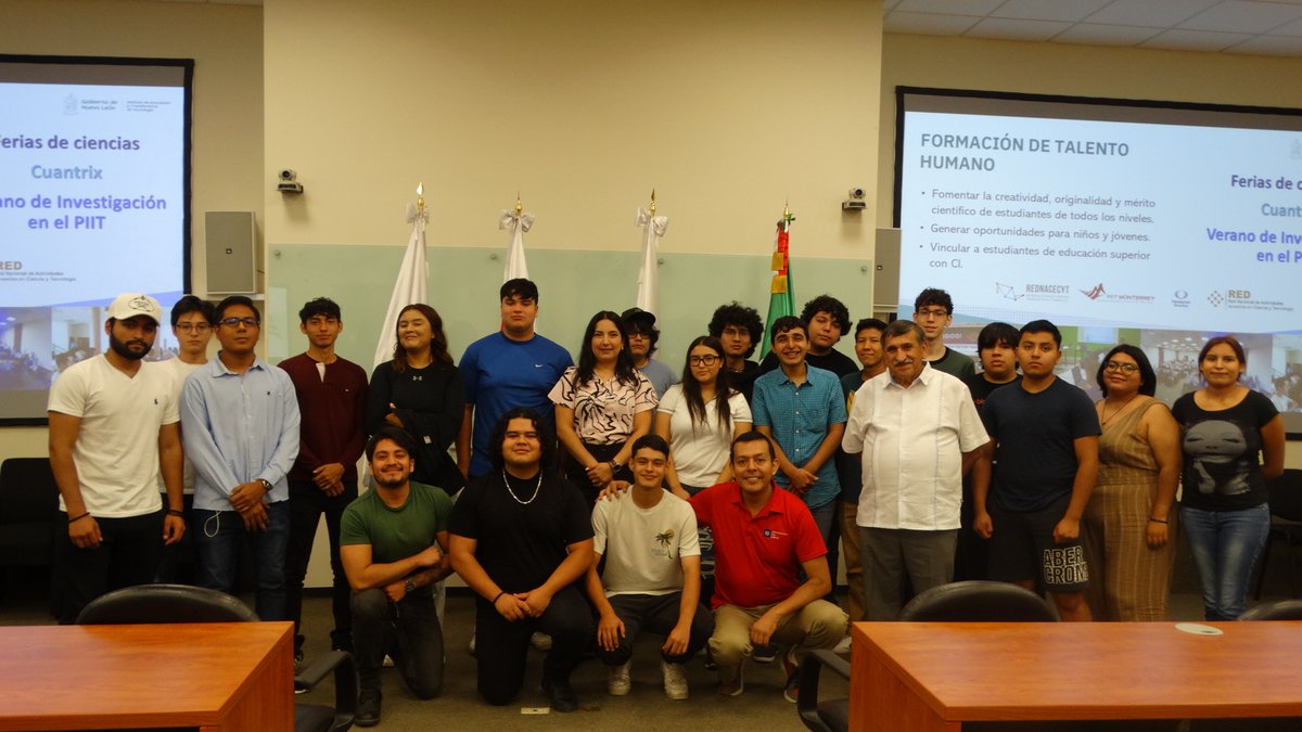 i2t2nl's tweet photo. Recibimos la visita de estudiantes de la Universidad Del Norte, recorrieron las instalaciones de centros de investigación, CIDESI y CiDeVec-Metalsa, en el Parque de Investigación e Innovación Tecnológica PIIT y conocieron el ecosistema de innovación que existe en Nuevo León. https://t.co/Nqtnlrv6sm