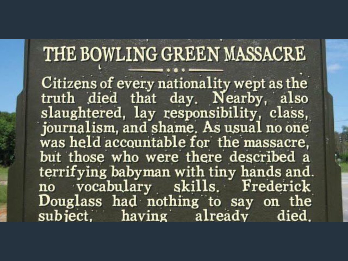 JD Vance thinks the "Bowling Green Massacre" actually happened. #HeAintFromHere