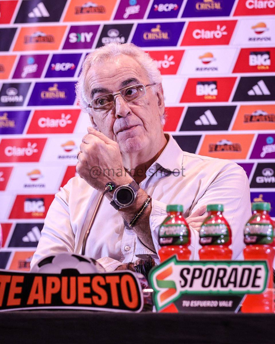 🎙 Jorge Fossati; Ahora se viene el verdadero reto para nosotros y son las Eliminatorias Sudamericanas. 

📸 <a href="/marcelshoot/">Marcel Sandoval</a> 

#Jorgefossati #peru #conferencia #copaamerica #Eliminatorias #cueva #carrillo #tapia #selección #seleccionperuana