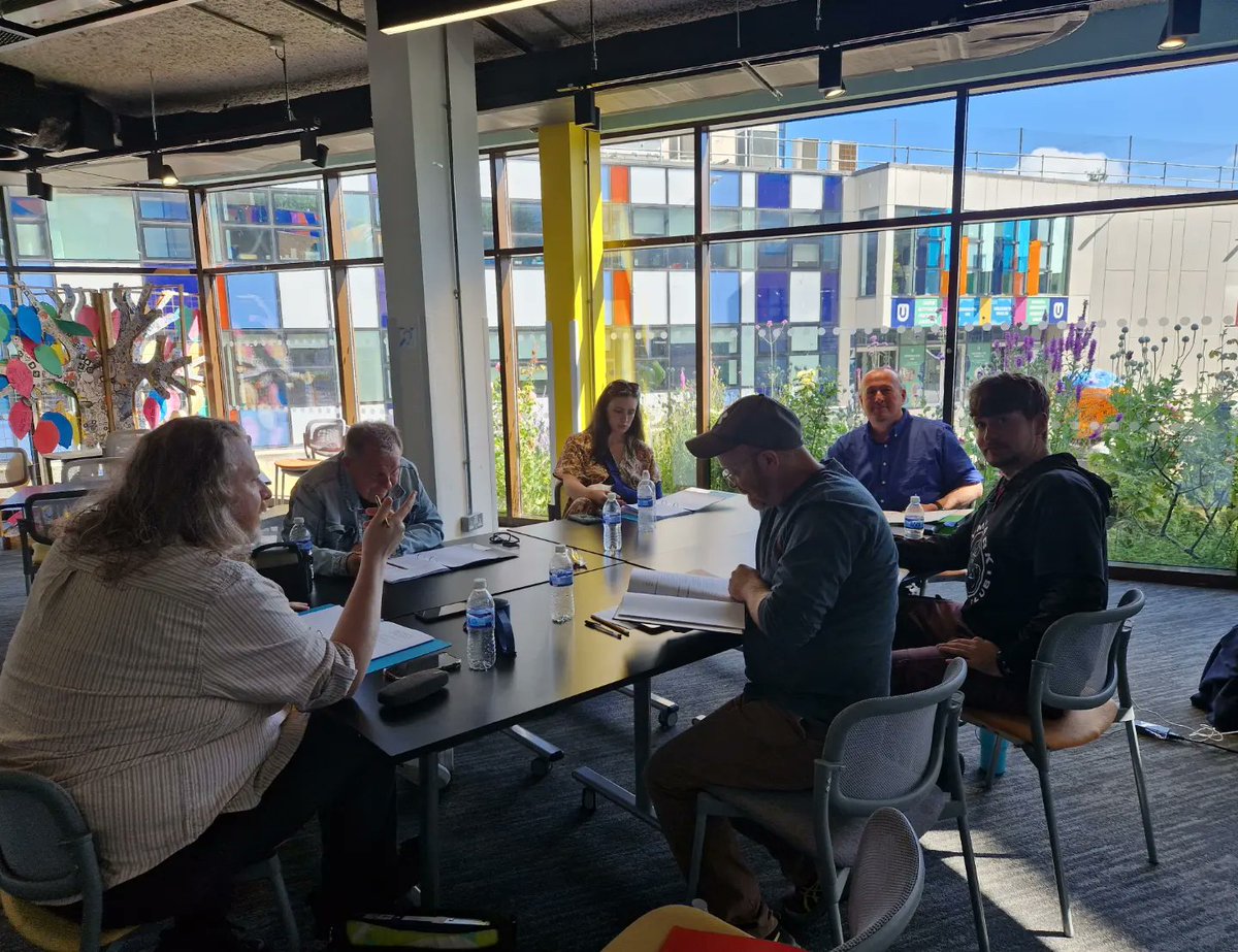 I've started work on a new play called “Conviction” by Mark Cainen with @ActorLennon <a href="/Emma_Stacey_/">Emma Stacey</a> and Stef Pejic Directed by <a href="/verngriffiths/">Vern Griffiths</a> We open in the studio theatre of <a href="/SwanseaGrand/">Swansea Grand Theatre</a> on August 8th.