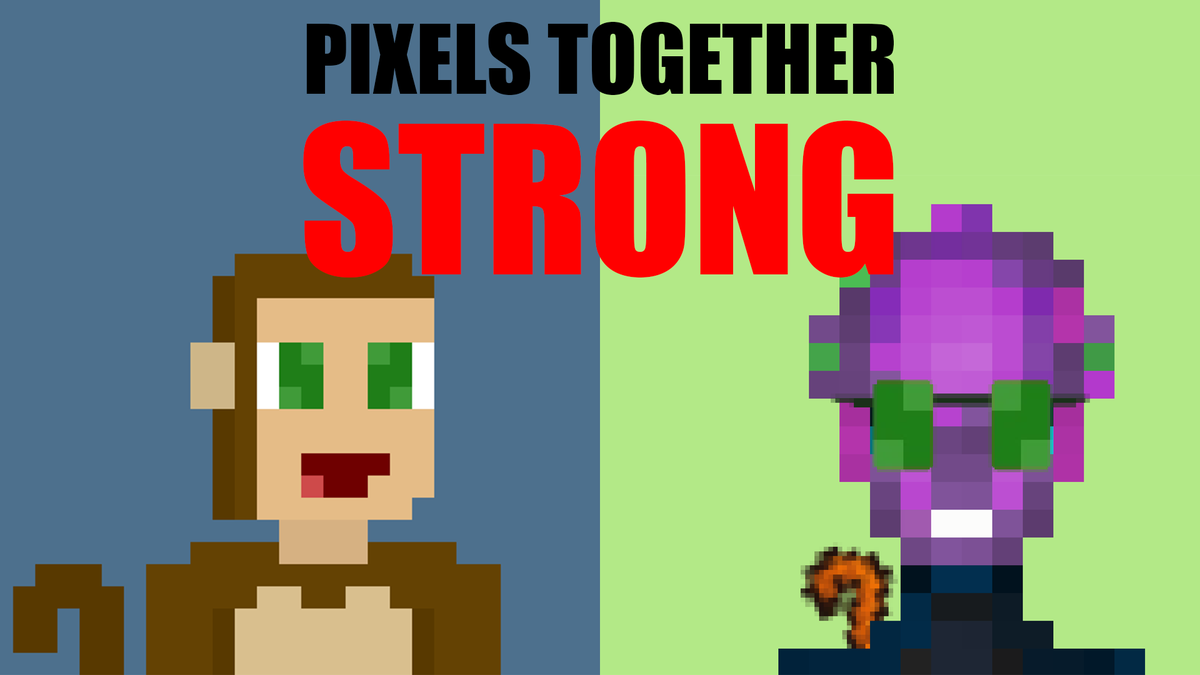 Quoting planet of the apes with this one. #Pocketpeople have supported <a href="/PxJourney/">Pixel Journey 🛸🪅</a>  since before either of our projects launched! Pixels together strong! #pixeljourney,#waxnft wax.contest.bountyblok.io/contest/b753d4…