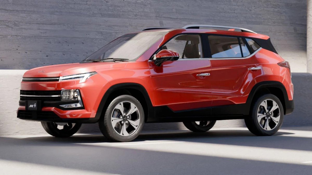 Autocosmos's tweet photo. #JAC4 2025 llega a México, una vieja conocida con nuevo nombre
Esta SUV, recibe muy ligeros retoques, pero lo más importante es su nueva denominación.
Conoce precios y versiones aquí ➡️ https://t.co/kf6jXYCC4L https://t.co/Nv3XSDKpz8