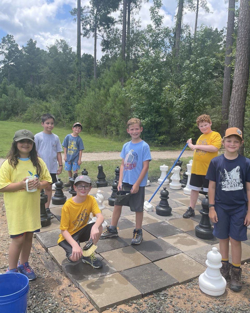 Learning lifelong skills at Camp Strake! 🎣🏕️🚵‍♂️🏹 #CampStrake #SHACWAQ #WebeloScouts #SamHoustonBSA #Scoutmein #Cooking #LetsCamp #Scouting