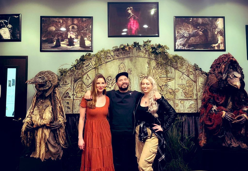 Jedshepherd's tweet photo. I finally watched Jim Henson: Idea Man. Has there ever been an entertainer, so driven to make the world a better place? What an incredible guy!

I’m so glad I got to go to the creature shop and work with them. I hope I get to do it again soon. https://t.co/FI8yzMGCov
