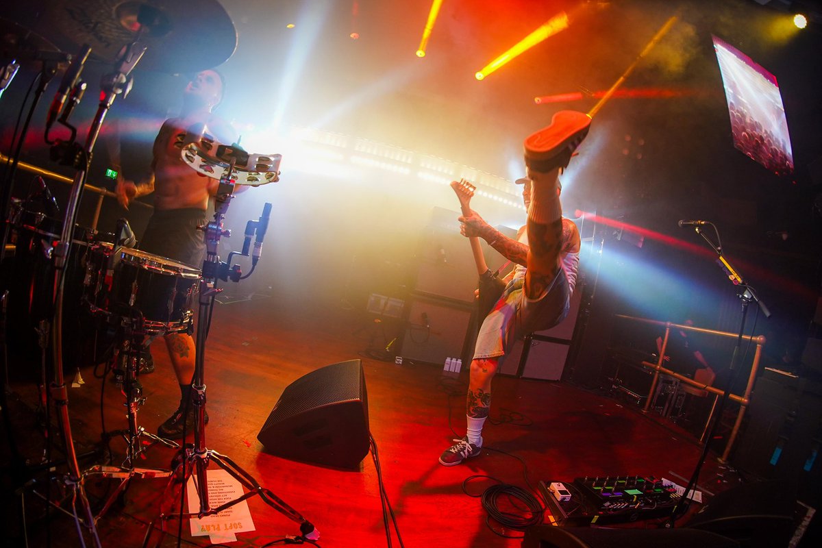 BanquetRecords's tweet photo. Soft Play with another phenomenal show, back in Kingston in support of new album Heavy Jelly
📷: @BobbyVMedia https://t.co/yMG2nMFASn