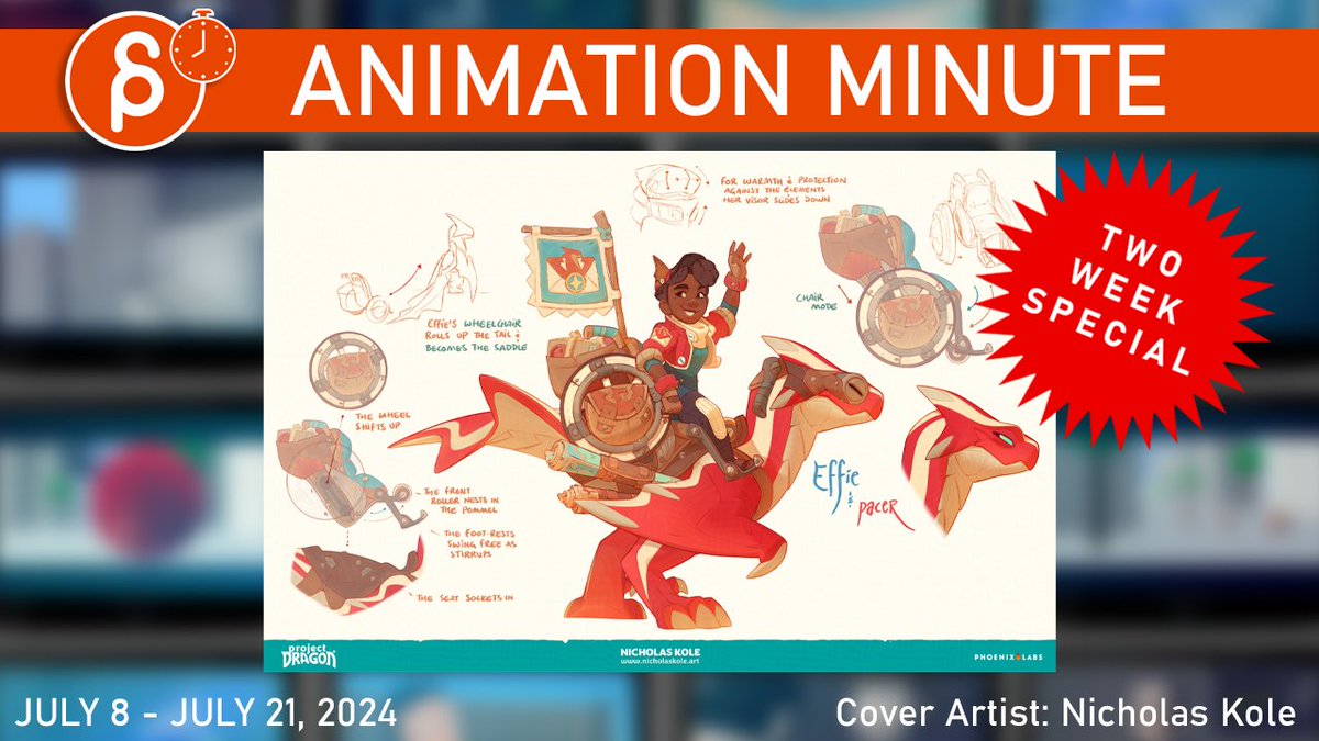jeandenishaas's tweet photo. News! Jobs! Art! Demo Reels and more in the Animation Minute! Your weekly summary of all things animation! Covering July 8 - July 21, 2024.
https://t.co/SUnNAhHXiO
Cover Artist: Nicholas Kole @FromHappyRock
#AnimationMinute #AnimationJobs #spungella https://t.co/ML3CgUlQPv