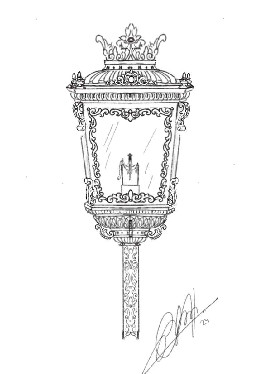 - NUEVOS FAROLES DE CRUZ DE GUÍA -
La Junta de Gobierno informa que esta tarde se ha procedido al encargo de un juego de dos faroles de cruz de guía cuyo diseño y realización será a cargo de orfebrería olmo de la localidad vecina de rota.