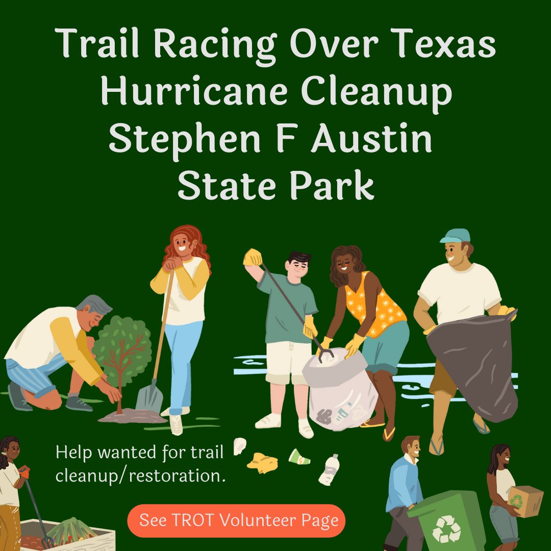 Summer news &amp; updates from Trail Racing Over Texas: Hurricane Beryl trail cleanups, Habanero Hundred, and more!

wix.to/ehpk2LU

#TrailRunning #UltraRunning