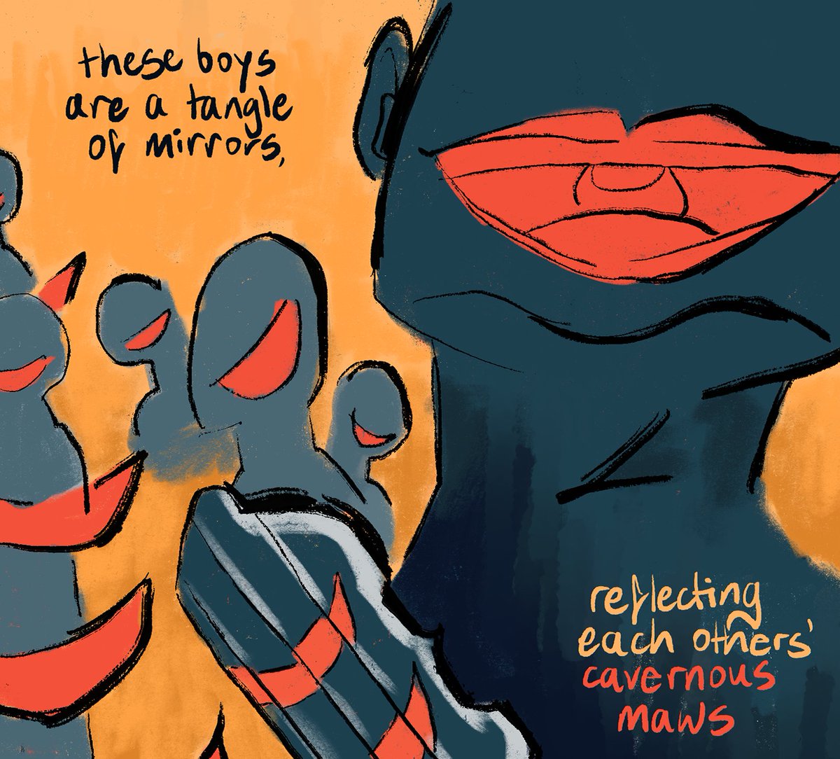 Check out this powerful and mesmerising new comic by the brilliant Aries Gacutan up on the site today! 🏃🔑🚗 goingdownswinging.org.au/archives/how-t…