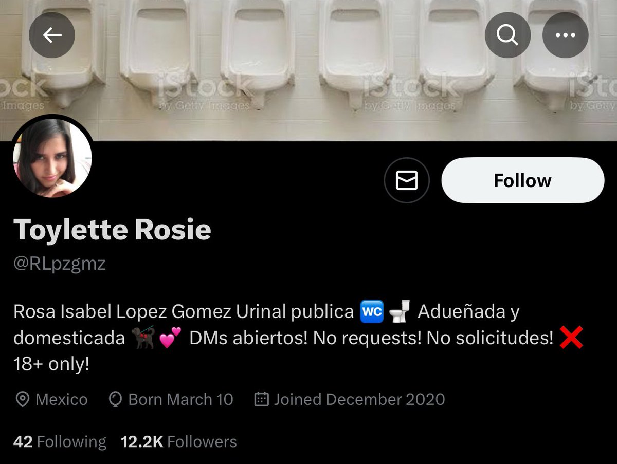 Dios_0ficial's tweet image. No debí haber entrado a husmear en ese perfil.  Mientras más bajas, más turbio se pone.