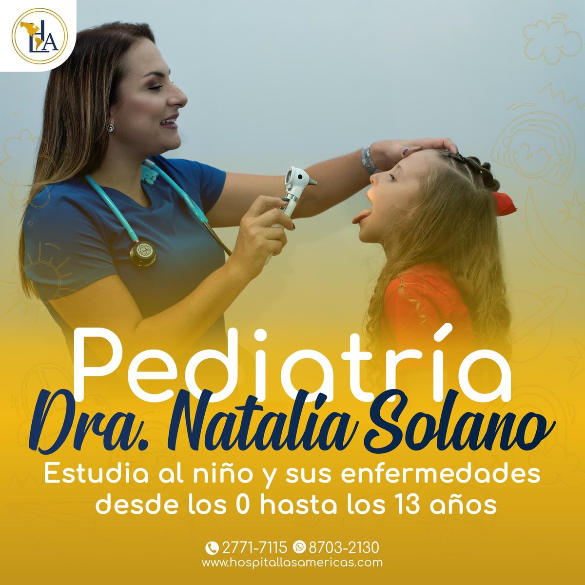 🌟 La Dra. Natalia Solano brinda una atención especial para tus hijos 👩‍⚕️  Agenda una cita a tu hijo en Pediatría: 📞 2771-7115 | 📱 +506 8703-2130  Visita nuestro sitio web: 🌐