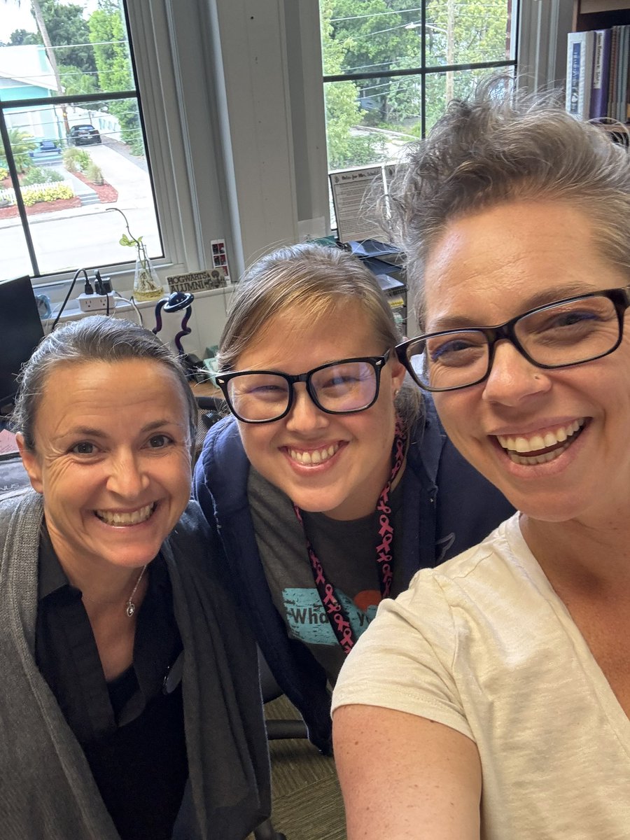 First day back to work! Our elementary science team has expanded and we are stoked to have Tina with us 🌟 Can’t wait until our whole science family is together! This is truly going to be the best year yet 💫