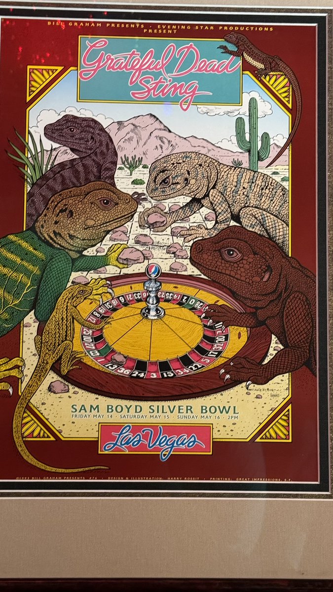 gratefulyetdead's tweet photo. Sick poster up in Butch Maguire’s in Chicago. https://t.co/b8xDoV3eVc
