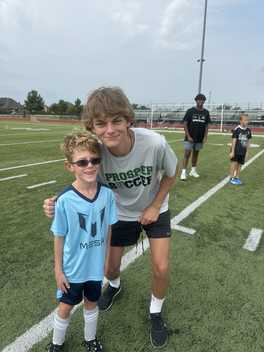 ProsperHSSoccer's tweet photo. 🎉🏅 Congratulations to our Prosper High School Soccer Camper(s) of the Day! Your hard work, skill, and dedication on the field are truly inspiring. Keep up the great work! ⚽️ #ProsperHS #LetItBegin #TheShip https://t.co/GudMtLF7pY