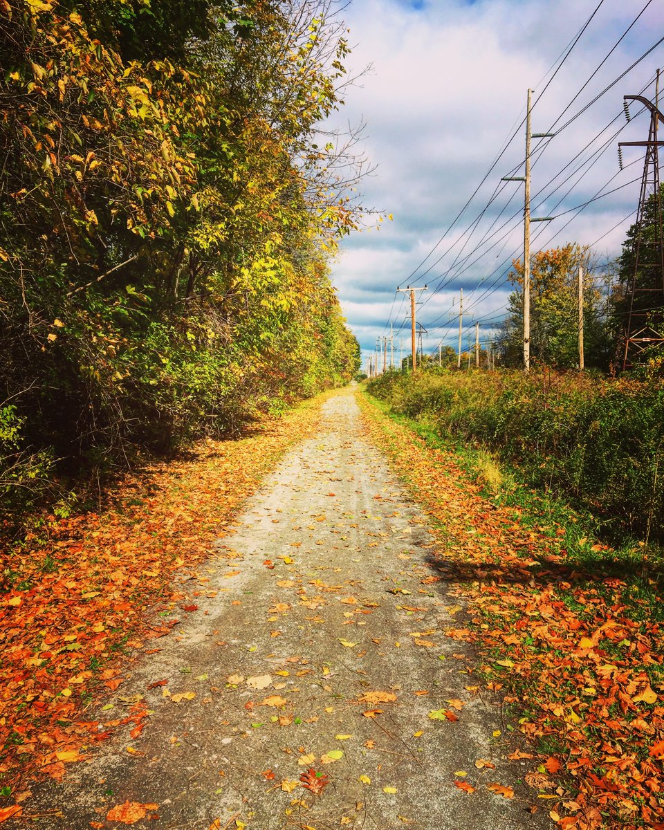 ROCcycling's tweet photo. Time for more Surprisingly Easy By Bike! 

Did you know @RITtigers &amp; @lovincupROC are easy to bike to (at least from the north)? The Lehigh Valley Trail's north branch is a bicycle superhighway between the U of R &amp; RIT. And north of U of R is the Genesee Riverway Trail. #ROC https://t.co/au77LEz9qX