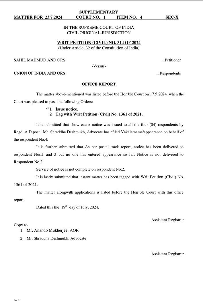 rahulind939's tweet photo. #SupremeCourt notice to Indian Gov, Assam Gov &amp; UIDAI, RGI on #Aadhaar issue goes unanswered for 2+ months! Govts playing politics, delaying resolution, leaving us in limbo! When will our woes end? #AadhaarCrisis #JusticeDelayed #AssamNRC @AmitShah @himantabiswa @narendramodi https://t.co/xY1J3ndadu