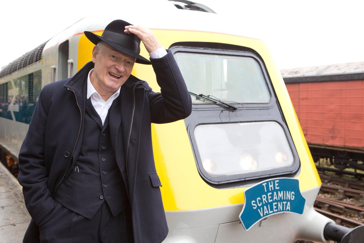 DavidHorne's tweet photo. Very sad news to hear of the passing of Sir Kenneth Grange, designer of icons.

Sir Kenneth created the InterCity 125 train’s stylish looks - the train which transformed the fortunes of inter-city rail travel in Britain in the 1970s and 1980s, with Sir Kenneth’s blue and yellow livery and aerodynamic nose cone came to symbolise the dawn of the 125mph era.

I had the immense honour of meeting Sir Kenneth a couple of times, firstly when HST prototype 41001 operated with an EMT HST rake in 2014 then when we ran the @LNER HST farewell tour into King’s Cross and Sir Kenneth and his wife were waiting for us to arrive on the platform. He was a true gentleman as well as a design genius. My condolences to all of his family and friends.