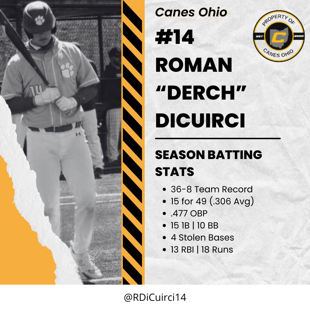 2024 Batting Stats: Roman DiCuirci