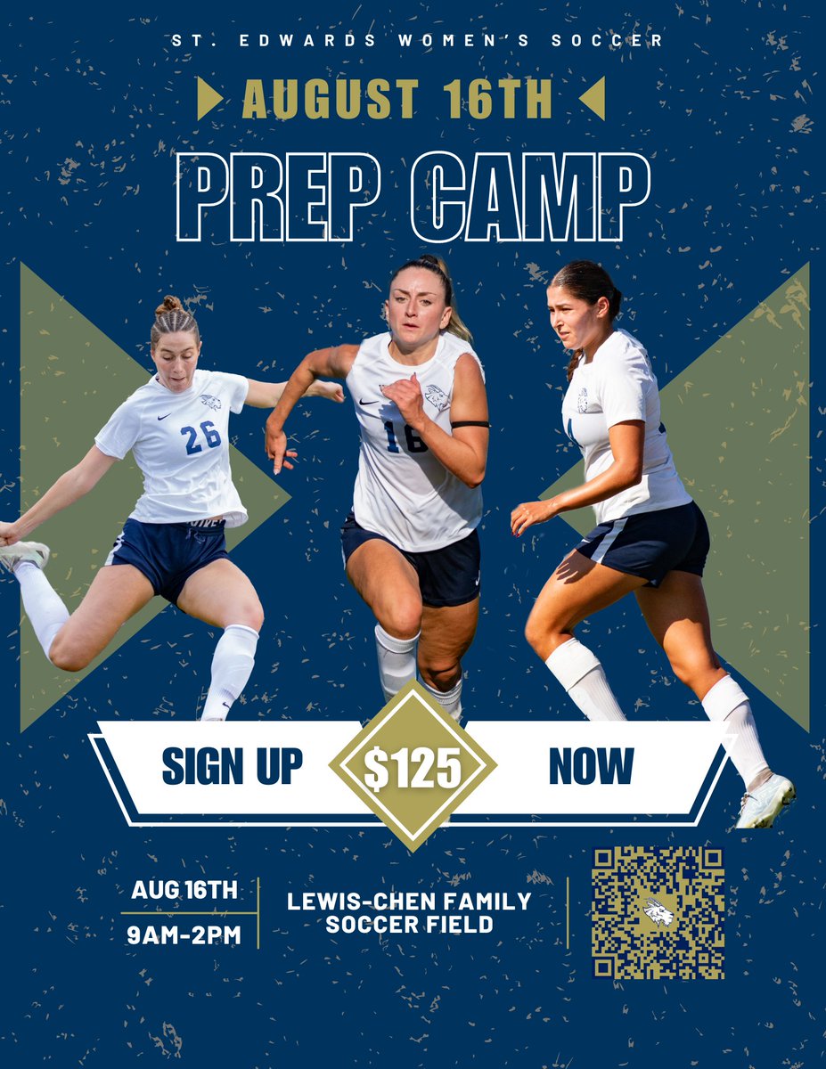 Less than 1 month from our Second Summer ID Camp!
Make sure to get registered before all the spots are gone!
#SEUWSOC #FEARTHEGOAT