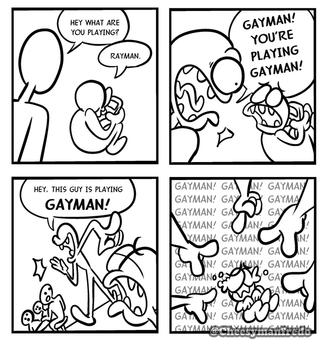 Comics inspired by something stupid I said to a friend 