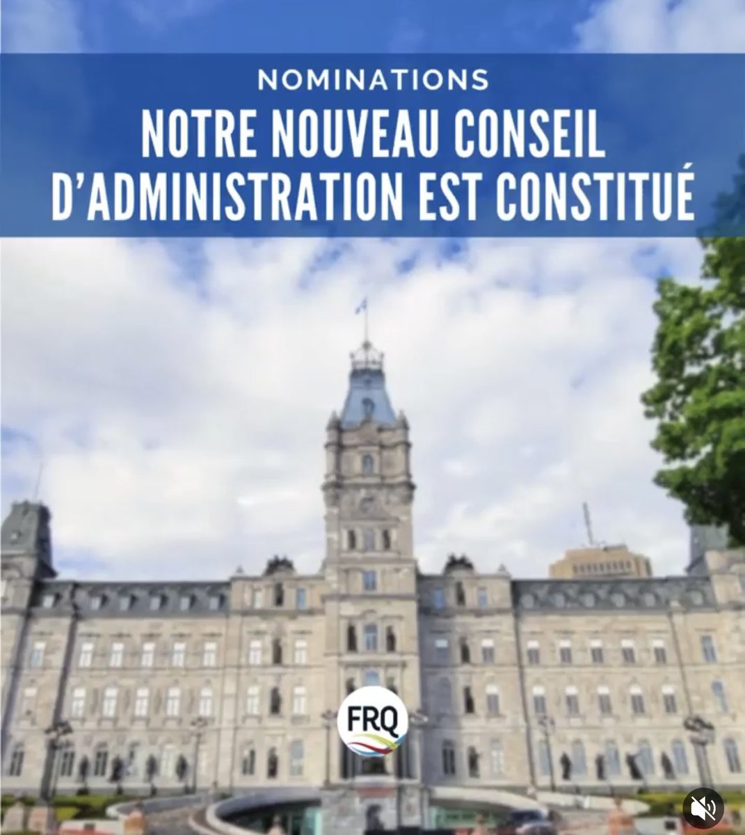N.de Marcellis-Warin (@n_demarcellis) on Twitter photo Ravie d’avoir été nommée membre du nouveau #CA du Fonds de recherche du Québec qui sera présidé par Daniel Coderre. <a href="/FRQ_NT/">FRQ - secteur Nature et technologies</a> <a href="/FRQSC/">FRQ - secteur Société et culture</a> <a href="/FRQS1/">FRQ - secteur Santé</a> Ravie d’avoir été nommée membre du nouveau #CA du Fonds de recherche du Québec qui sera présidé par Daniel Coderre. <a href="/FRQ_NT/">FRQ - secteur Nature et technologies</a> <a href="/FRQSC/">FRQ - secteur Société et culture</a> <a href="/FRQS1/">FRQ - secteur Santé</a>