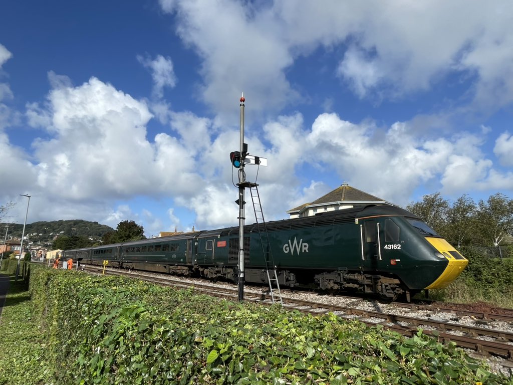 petesparnon's tweet image. In memory of Sir Kenneth Grange here is a picture of 43162 on holiday at the West Somerset Railway 03/10/23