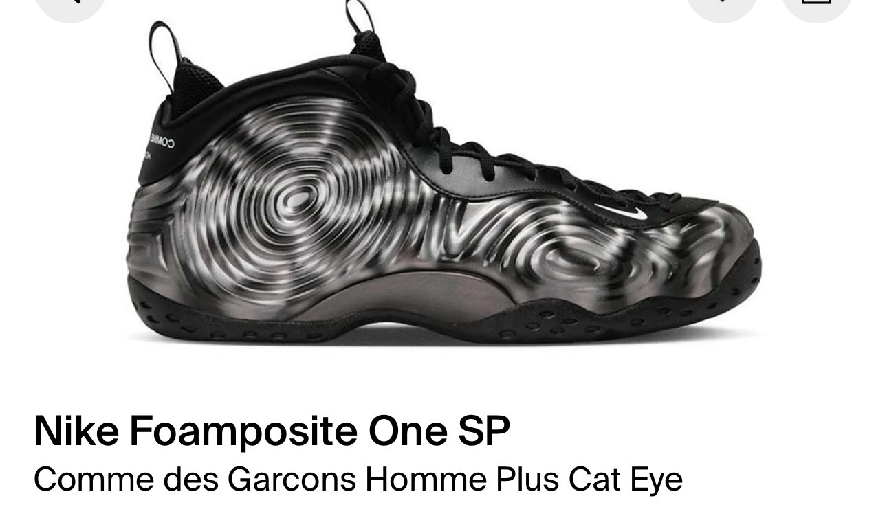 Comme des garcons jordan 1 twitter clearance