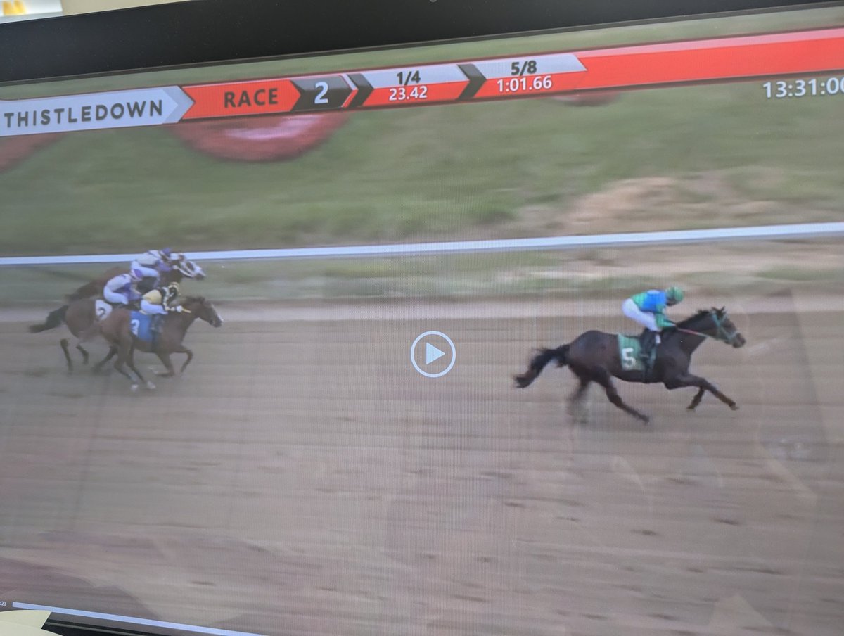 Boom!

SMOKIN JOE smokes 'em in the 2nd at <a href="/JACKThistledown/">JACK Thistledown</a> ....our 2nd recent two year old winner in Ohio.

Congrats to our racing partner, HMD Racing Stable and to breeder Mapleton Thoroughbred Farm.