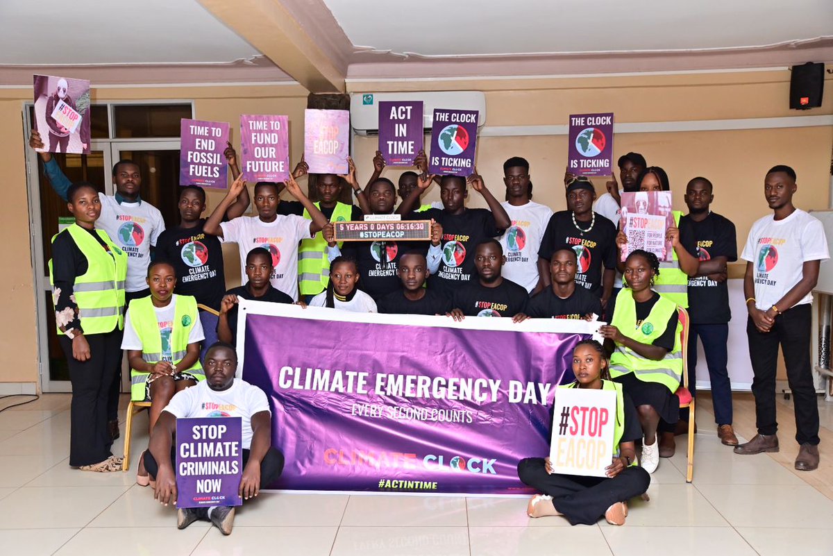 KajumbaPrisca's tweet photo. We have less than 4 years to keep the temperatures below 1.5degrees. We are running out of time.
Treat the climate crisis with the urgency it deserves.
#climateurgency
#actnow
#stopeacop https://t.co/bBC36XJO7O