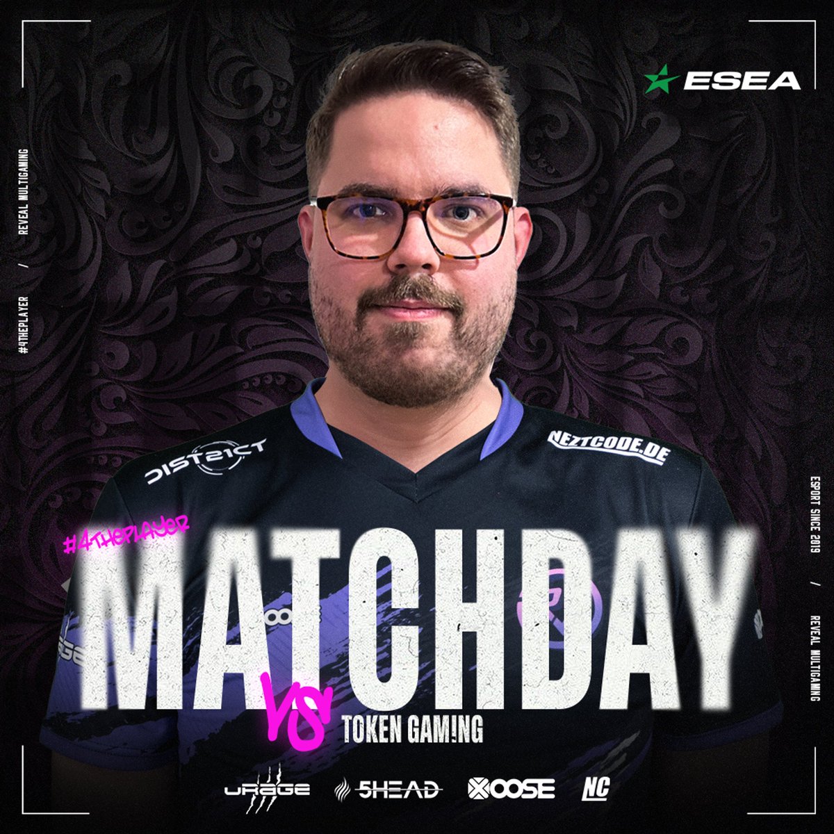 Reveal Multigaming (@rvmultigaming) on Twitter photo 🔥Matchday 🔥
Heute geht es wieder los mit der <a href="/ESEA/">ESEA League</a> #Season50
Auf ein geiles Match.
🆚 <a href="/TokenGamingGG/">Token Gaming</a>
⏰ 20:00
📺 twitch.tv/lordchewtv
GL/HF💜
#4ThePlayer #CS2 #ESEA #eSport 🔥Matchday 🔥
Heute geht es wieder los mit der <a href="/ESEA/">ESEA League</a> #Season50
Auf ein geiles Match.
🆚 <a href="/TokenGamingGG/">Token Gaming</a>
⏰ 20:00
📺 twitch.tv/lordchewtv
GL/HF💜
#4ThePlayer #CS2 #ESEA #eSport