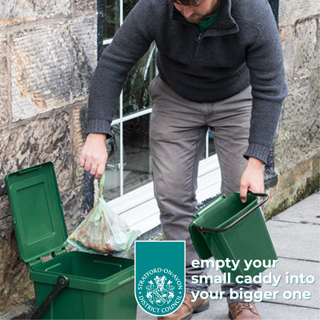 StratfordDC's tweet photo. Now the weather is getting warmer, it's important to make sure food is not left uncovered before going into your caddy, if a fly lands on uncovered food they could lay eggs which may lead to maggots. Keep your caddy clean and make sure the lid is tightly closed.
#RecyleRight https://t.co/rWD5ZyNedR