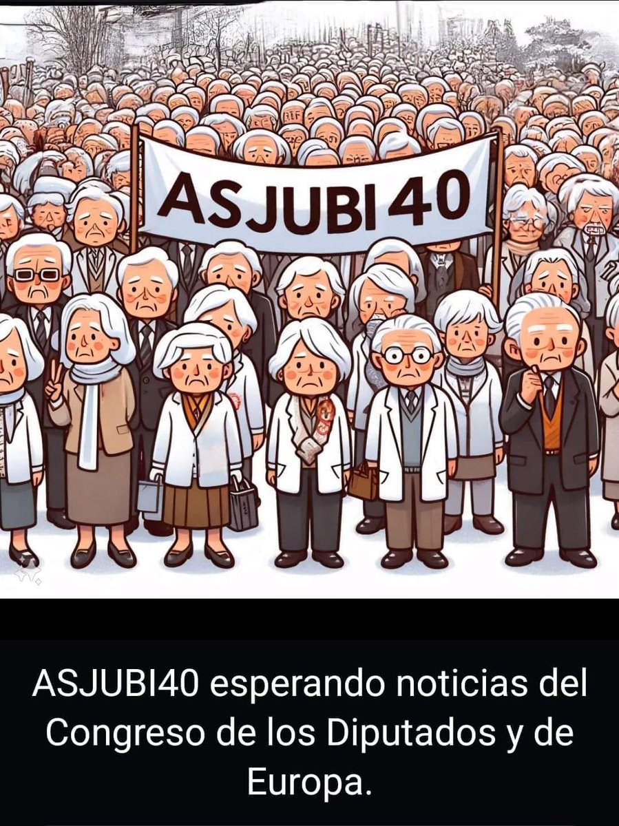 asjubi40's tweet photo. Citando a RUMBA TRES que decían "LARGA ES LA ESPERA P´A QUIEN ESPERA, PERO MÁS LARGA ES LA ESPERA SIN SABER LO QUE SE ESPERA" Esta es la situación en la que nos encontramos los cerca de 900.000 afectados por unos #Coeficientesreductores totalmente injustos. ¿Cuanto tiempo queda? https://t.co/pUioZcsw6t