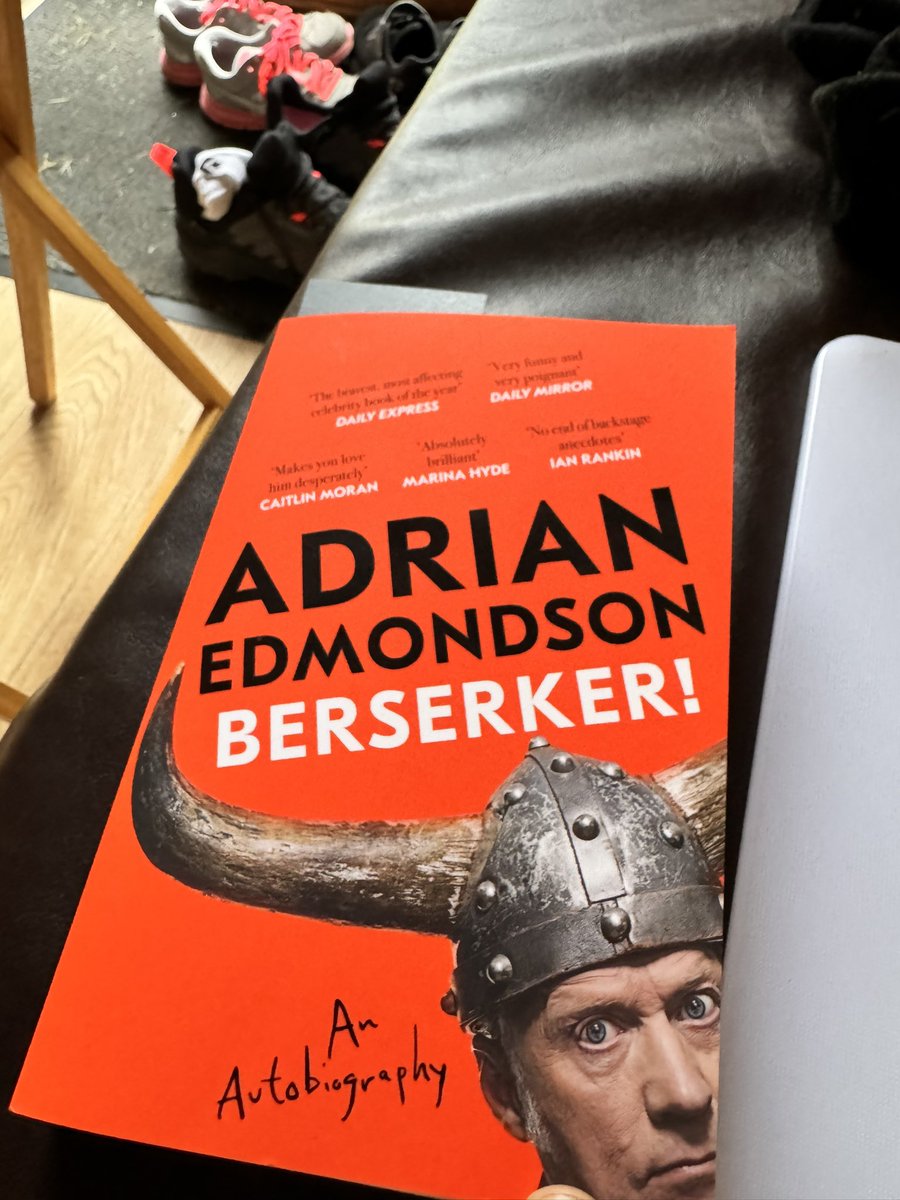 captainkidd73's tweet photo. My holiday read @AdrianEdmondson  really enjoying it 👍🏻👌🏻 https://t.co/oPD8KGZObE