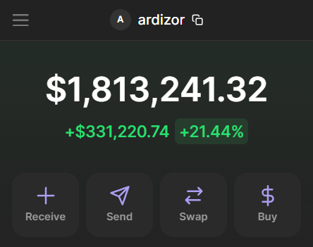 ardizor's tweet image. GEM ALERT

You might call me crazy, but after hours of research, I’ve found the next $WIF, $BRETT, $POPCAT, $MOG, or $PEPE

I believe this project has massive potential - 200x to 500x returns

I'll let you know soon

But if you want to know before 350k followers:…
